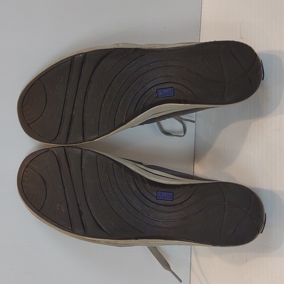 Keds Women's Gray Suede & Taupe Mesh Lace Up Sneakers WH39440 - Picture 9 of 15